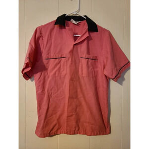 Cruisin Usa Shirt Men's Small Short Sleeve Brew Crew Bowling Print Outdoor (GG)